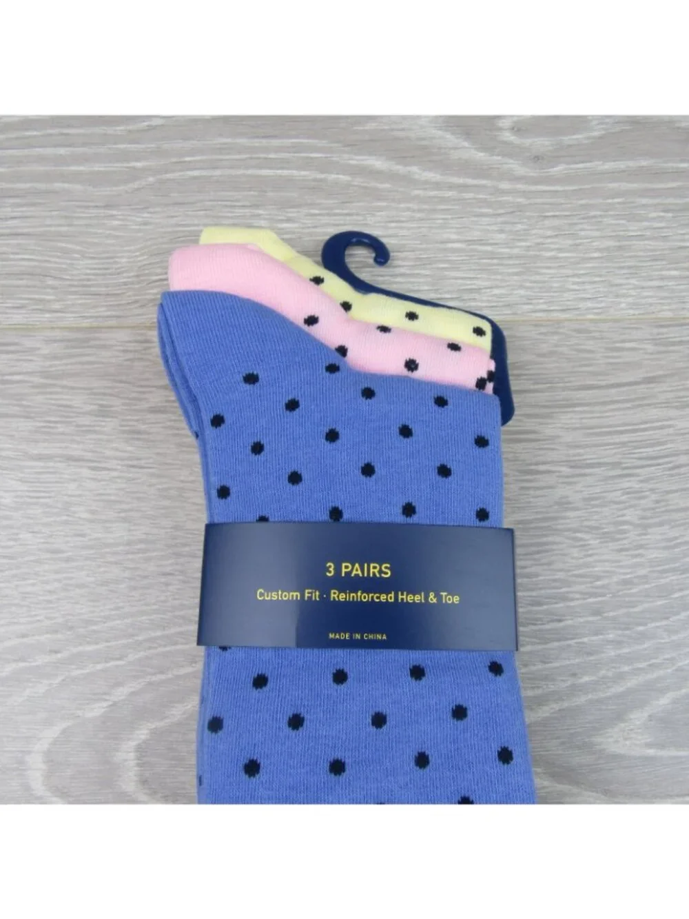 Polo Ralph Lauren Classic Dot Dress Socks Men's Size 6-12.5 (3 PAIRS) Multi NEW